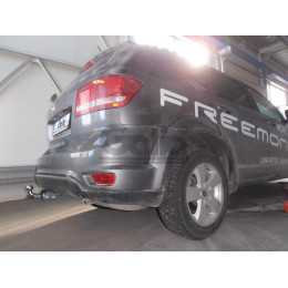 D042A GALIA Полностью оцинкованный фаркоп на Dodge Journey 2008-2020, FIAT Freemont 2011-2020 2WD/4WD, кроме авто с запаской снизу. Тип шара: A. Подрезка бампера. Нагрузки: 