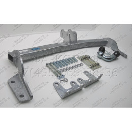 D042A GALIA Полностью оцинкованный фаркоп на Dodge Journey 2008-2020, FIAT Freemont 2011-2020 2WD/4WD, кроме авто с запаской снизу. Тип шара: A. Подрезка бампера. Нагрузки: 
