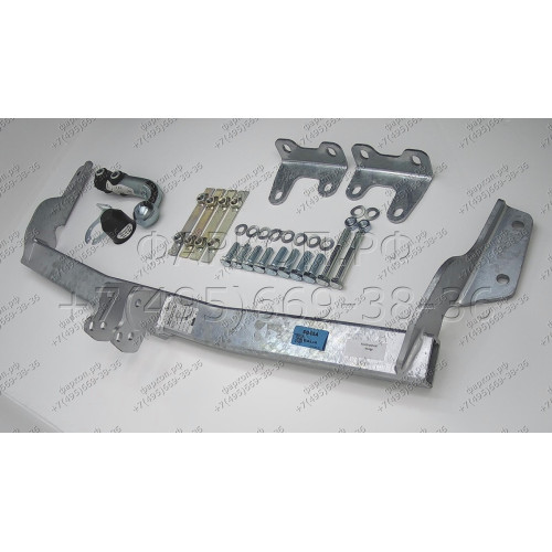 D042A GALIA Полностью оцинкованный фаркоп на Dodge Journey 2008-2020, FIAT Freemont 2011-2020 2WD/4WD, кроме авто с запаской снизу. Тип шара: A. Подрезка бампера. Нагрузки: 1600/80 кг, масса фаркопа 14,02 кг