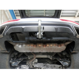 D057C GALIA Полностью оцинкованный фаркоп на DS DS7 Crossback 2018-. Подрозетник убирается за бампер. Тип шара: C (горизонтальный съемный). Невидимый вырез 