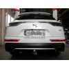 D057C GALIA Полностью оцинкованный фаркоп на DS DS7 Crossback 2018-. Подрозетник убирается за бампер. Тип шара: C (горизонтальный съемный). Невидимый вырез бампера. Нагрузки: 2000/80 кг, масса фаркопа 18,87 кг