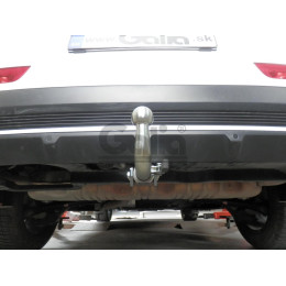 D057C GALIA Полностью оцинкованный фаркоп на DS DS7 Crossback 2018-. Подрозетник убирается за бампер. Тип шара: C (горизонтальный съемный). Невидимый вырез 