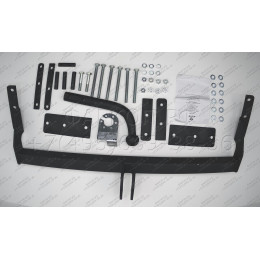 DW 07 AVTOS Фаркоп на Ravon Gentra 2015-2018, Daewoo Gentra 2013-2015, Chevrolet Lacetti седан 2004-2012 без подрезки бампера. Тип шара: A. Нагрузки: 1100/75 кг, масса фаркопа 16 кг (без э