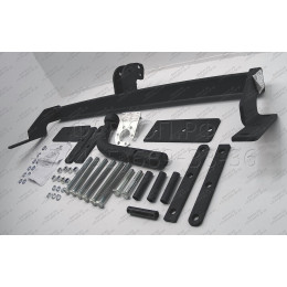 DW 07 AVTOS Фаркоп на Ravon Gentra 2015-2018, Daewoo Gentra 2013-2015, Chevrolet Lacetti седан 2004-2012 без подрезки бампера. Тип шара: A. Нагрузки: 1100/75 кг, масса фаркопа 16 кг (без э
