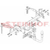 F-151 STEINHOF Фаркоп на FIAT Panda III 4WD (также Van) (кроме Cross) 2012-2022. Требуется подрезка бампера. Тип шара: AV (вертикальное быстросъемное крепление шара на ключе). Нагрузки: 1000/60 кг, масса фаркопа 18,8 кг (без электрики в комплекте)
