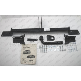 F.2313.001 BERG Фаркоп на Hyundai Solaris 2011-2017, Kia Rio 2011-2017. Требуется подрезка бампера. Тип шара: A. Нагрузки: 1200/75 кг, масса фаркопа 16 кг (без электрики в ком