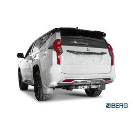 F.4016.002 BERG Фаркоп на Mitsubishi Pajero Sport 2021- без снятия и подрезки бампера. Тип шара: F. Нагрузки: 2000/75 кг, масса фаркопа 19 кг (без электрики в комплекте)