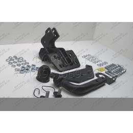 F.4812.001 BERG Фаркоп на Tank 500 2023-, Haval H5 2024-, Haval H9 2024-. Требуется подрезка бампера. Тип шара: A. Нагрузки: 2500/100 кг, масса фаркопа 8,5 кг (без электрики в к