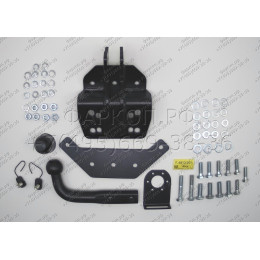 F.4812.001 BERG Фаркоп на Tank 500 2023-, Haval H5 2024-, Haval H9 2024-. Требуется подрезка бампера. Тип шара: A. Нагрузки: 2500/100 кг, масса фаркопа 8,5 кг (без электрики в к