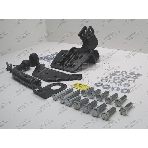 F.4812.001 BERG Фаркоп на Tank 500 2023-, Haval H5 2024-, Haval H9 2024-. Требуется подрезка бампера. Тип шара: A. Нагрузки: 2500/100 кг, масса фаркопа 8,5 кг (без электрики в комплекте)