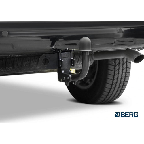 F.5714.006 BERG Фаркоп на Toyota Land Cruiser Prado 150 2009-2023. Требуется подрезка бампера. Тип шара: VM (быстросъемный). Нагрузки: 2500/75 кг, масса фаркопа 13 кг (без электрики в комплекте)