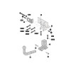 F.5714.006 BERG Фаркоп на Toyota Land Cruiser Prado 150 2009-2023. Требуется подрезка бампера. Тип шара: VM (быстросъемный). Нагрузки: 2500/75 кг, масса фаркопа 13 кг (без электрики в комплекте)
