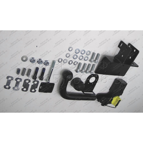 F.5714.006 BERG Фаркоп на Toyota Land Cruiser Prado 150 2009-2023. Требуется подрезка бампера. Тип шара: VM (быстросъемный). Нагрузки: 2500/75 кг, масса фаркопа 13 кг (без электрики в комплекте)