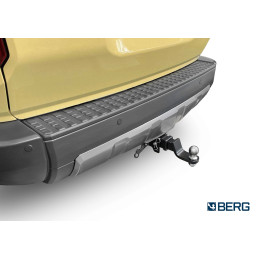 F.5720.006 BERG Фаркоп на Toyota Land Cruiser Prado 250 2023- без снятия и подрезки бампера. Тип шара: E. Нагрузки: 1800/100 кг, масса фаркопа 15,5 кг (без электрики в компл