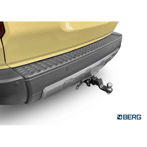 F.5720.006 BERG Фаркоп на Toyota Land Cruiser Prado 250 2023- без снятия и подрезки бампера. Тип шара: E. Нагрузки: 1800/100 кг, масса фаркопа 15,5 кг (без электрики в комплекте)