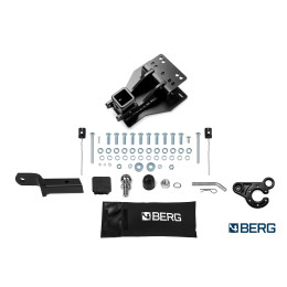 F.5720.006 BERG Фаркоп на Toyota Land Cruiser Prado 250 2023- без снятия и подрезки бампера. Тип шара: E. Нагрузки: 1800/100 кг, масса фаркопа 15,5 кг (без электрики в компл