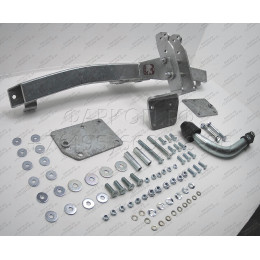 F001A GALIA Полностью оцинкованный фаркоп на FIAT Brava хетчбек 5 дверей 1995-2001. Тип шара: A. Без выреза бампера. Нагрузки: 1300/70 кг, масса фаркопа 15,75 кг