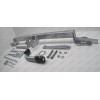 F070A GALIA Полностью оцинкованный фаркоп на FIAT Doblo 2001-2010. Тип шара: A. Невидимый вырез бампера. Нагрузки: 1500/60 кг, масса фаркопа 15,42 кг