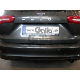 F135C GALIA Полностью оцинкованный фаркоп на Ford Focus 4 универсал 2018-. Тип шара: C (горизонтальный съемный). Невидимый вырез бампера. Нагрузки: 1800/100 к