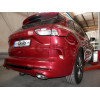 F137C GALIA Полностью оцинкованный фаркоп на Ford Kuga 2020-. Подрозетник убирается за бампер. Тип шара: C (горизонтальный съемный). Невидимый вырез бампера. Нагрузки: 2100/120 кг, масса фаркопа 18,47 кг