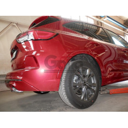 F137C GALIA Полностью оцинкованный фаркоп на Ford Kuga 2020-. Подрозетник убирается за бампер. Тип шара: C (горизонтальный съемный). Невидимый вырез бам