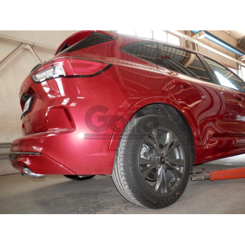F137C GALIA Полностью оцинкованный фаркоп на Ford Kuga 2020-. Подрозетник убирается за бампер. Тип шара: C (горизонтальный съемный). Невидимый вырез бампера. Нагрузки: 2100/120 кг, масса фаркопа 18,47 кг