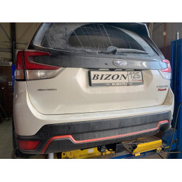 FA 0120-E Бизон Фаркоп на Subaru Forester 2013-2018, 2018-2024 без подрезки бампера. Тип шара: E (легкосъемный шар под квадрат). Нагрузки: 2800/120 кг. Не комплектуетс