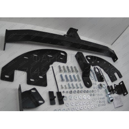 FA 0260-E Бизон Фаркоп на Isuzu D-MAX 2021- без подрезки бампера. Тип шара: E (легкосъемный шар под квадрат). Нагрузки: 3500/120 кг. Не комплектуется электрик