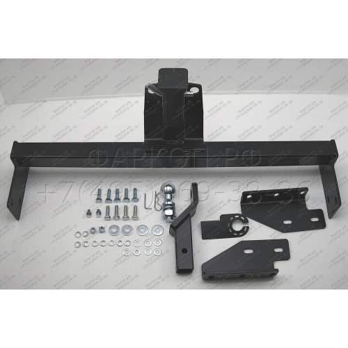 FA 0491-E Бизон Фаркоп на Nissan Navara 2005-2015 без подрезки бампера. Тип шара: E (легкосъемный шар под квадрат). Нагрузки: 3000/120 кг. Не комплектуется электрикой