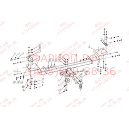 FA 0492-E Бизон Фаркоп на Hyundai ix35 2010-2015 без подрезки бампера. Тип шара: E (легкосъемный шар под квадрат). Нагрузки: 2800/120 кг. Не комплектуется электр