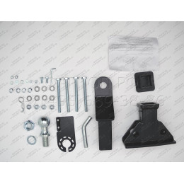 FA 0572-E Бизон Фаркоп на Toyota Hilux 2010-2015 без подрезки бампера. Тип шара: E (легкосъемный шар под квадрат). Нагрузки: 2800/120 кг. Не комплектуется электр