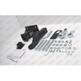 FA 0572-E Бизон Фаркоп на Toyota Hilux 2010-2015 без подрезки бампера. Тип шара: E (легкосъемный шар под квадрат). Нагрузки: 2800/120 кг. Не комплектуется электр