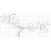 FA 1005-E Бизон Фаркоп на Mitsubishi Pajero Sport II 2008-2016, Mitsubishi Pajero Sport III 2016-2021 без подрезки бампера. Тип шара: E (легкосъемный шар под квадрат). Нагрузки: 3200/120 кг. Не комплектуется электрикой