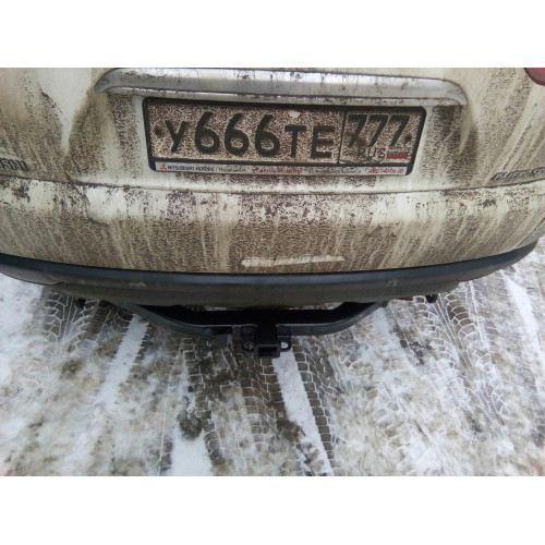 FA 1005-E Бизон Фаркоп на Mitsubishi Pajero Sport II 2008-2016, Mitsubishi Pajero Sport III 2016-2021 без подрезки бампера. Тип шара: E (легкосъемный шар под квадрат). Нагрузки: 3200/120 кг. Не комплектуется электрикой