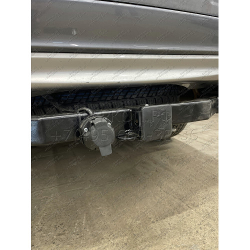 FA 1005-E Бизон Фаркоп на Mitsubishi Pajero Sport II 2008-2016, Mitsubishi Pajero Sport III 2016-2021 без подрезки бампера. Тип шара: E (легкосъемный шар под квадрат). Нагрузки: 3200/120 кг. Не комплектуется электрикой