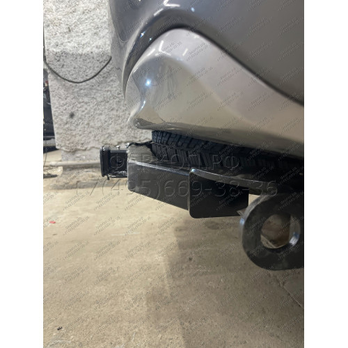 FA 1005-E Бизон Фаркоп на Mitsubishi Pajero Sport II 2008-2016, Mitsubishi Pajero Sport III 2016-2021 без подрезки бампера. Тип шара: E (легкосъемный шар под квадрат). Нагрузки: 3200/120 кг. Не комплектуется электрикой