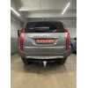 FA 1005-E Бизон Фаркоп на Mitsubishi Pajero Sport II 2008-2016, Mitsubishi Pajero Sport III 2016-2021 без подрезки бампера. Тип шара: E (легкосъемный шар под квадрат). Нагрузки: 3200/120 кг. Не комплектуется электрикой