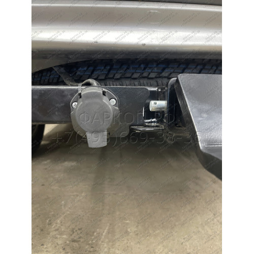 FA 1005-E Бизон Фаркоп на Mitsubishi Pajero Sport II 2008-2016, Mitsubishi Pajero Sport III 2016-2021 без подрезки бампера. Тип шара: E (легкосъемный шар под квадрат). Нагрузки: 3200/120 кг. Не комплектуется электрикой