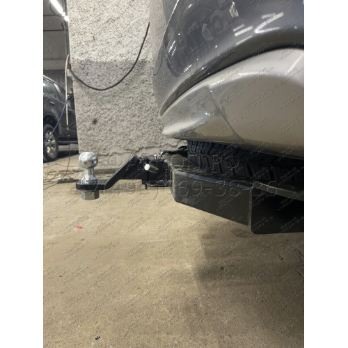 FA 1005-E Бизон Фаркоп на Mitsubishi Pajero Sport II 2008-2016, Mitsubishi Pajero Sport III 2016-2021 без подрезки бампера. Тип шара: E (легкосъемный шар под квадрат). Нагрузки: 3200/120 кг. Не комплектуется электрикой