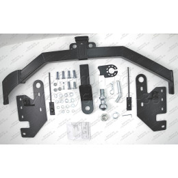 FA 1005-E Бизон Фаркоп на Mitsubishi Pajero Sport II 2008-2016, Mitsubishi Pajero Sport III 2016-2021 без подрезки бампера. Тип шара: E (легкосъемный шар под квадрат). Нагрузки: 3200/1