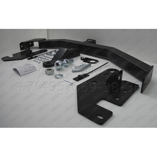 FA 1005-E Бизон Фаркоп на Mitsubishi Pajero Sport II 2008-2016, Mitsubishi Pajero Sport III 2016-2021 без подрезки бампера. Тип шара: E (легкосъемный шар под квадрат). Нагрузки: 3200/120 кг. Не комплектуется электрикой