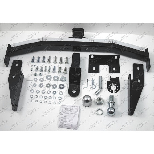 FA 1009-E(N) Бизон Фаркоп с хромированной накладкой на Toyota Land Cruiser Prado 150 2010-2023, Toyota Land Cruiser Prado 120 2002-2010 без подрезки бампера (3 точки крепления). Тип шара: E (легкосъемный шар под квадрат). Нагрузки: 3500/120 кг. Не комплек