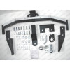FA 1009-E(N) Бизон Фаркоп с хромированной накладкой на Toyota Land Cruiser Prado 150 2010-2023, Toyota Land Cruiser Prado 120 2002-2010 без подрезки бампера (3 точки крепления). Тип шара: E (легкосъемный шар под квадрат). Нагрузки: 3500/120 кг. Не комплек