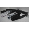 FA 1009-E(N) Бизон Фаркоп с хромированной накладкой на Toyota Land Cruiser Prado 150 2010-2023, Toyota Land Cruiser Prado 120 2002-2010 без подрезки бампера (3 точки крепления). Тип шара: E (легкосъемный шар под квадрат). Нагрузки: 3500/120 кг. Не комплек