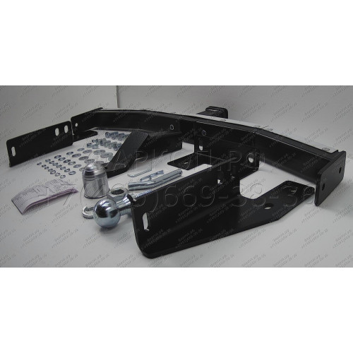 FA 1009-E(N) Бизон Фаркоп с хромированной накладкой на Toyota Land Cruiser Prado 150 2010-2023, Toyota Land Cruiser Prado 120 2002-2010 без подрезки бампера (3 точки крепления). Тип шара: E (легкосъемный шар под квадрат). Нагрузки: 3500/120 кг. Не комплек
