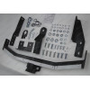 FA 1009-E(N) Бизон Фаркоп с хромированной накладкой на Toyota Land Cruiser Prado 150 2010-2023, Toyota Land Cruiser Prado 120 2002-2010 без подрезки бампера (3 точки крепления). Тип шара: E (легкосъемный шар под квадрат). Нагрузки: 3500/120 кг. Не комплек