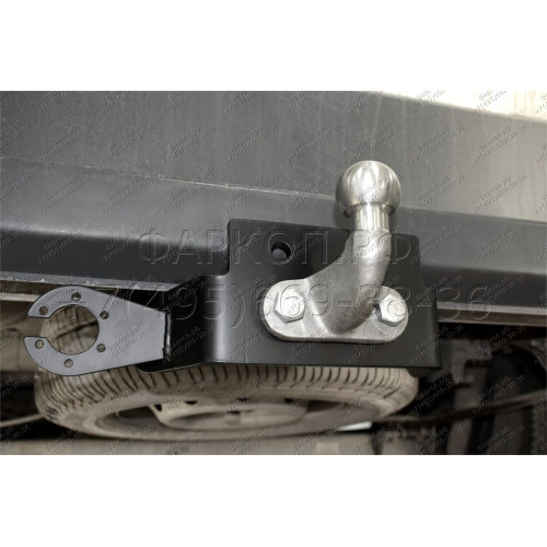 FTD-06-991222.00 PT GROUP Фаркоп на Citroen Jumper 2006-, FIAT Ducato 2006-, Peugeot Boxer 2006- без подрезки бампера. Тип шара: F. Нагрузки: 3100/130 кг, масса фаркопа 25 кг (без электрики в комплекте)