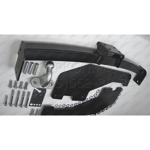 G106-FC Лидер-плюс ТСУ для Great Wall Hover 2004-2010 без снятия и выреза бампера. Тип шара: FC. Нагрузки: 1200/50 кг, масса фаркопа 25,7 кг, требуется 2 сверления (без электрики в комплекте)
