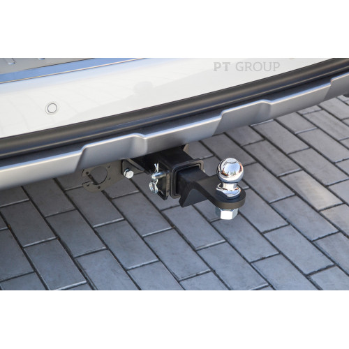 GAC-19-991122.00 PT GROUP Фаркоп на GAC GS8 2019-2023 без подрезки бампера. Тип шара: E (легкосъемный шар под квадрат). Нагрузки: 1100/75 кг, масса фаркопа 20,6 кг (без электрики в комплекте)