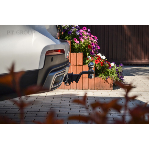 GAC-19-991122.00 PT GROUP Фаркоп на GAC GS8 2019-2023 без подрезки бампера. Тип шара: E (легкосъемный шар под квадрат). Нагрузки: 1100/75 кг, масса фаркопа 20,6 кг (без электрики в комплекте)